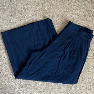 Madewell Wide Leg Cropped Pants